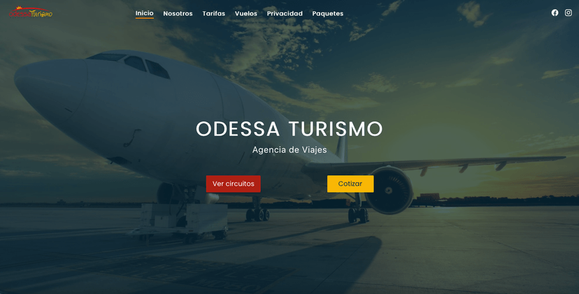 Odessa Turismo Website